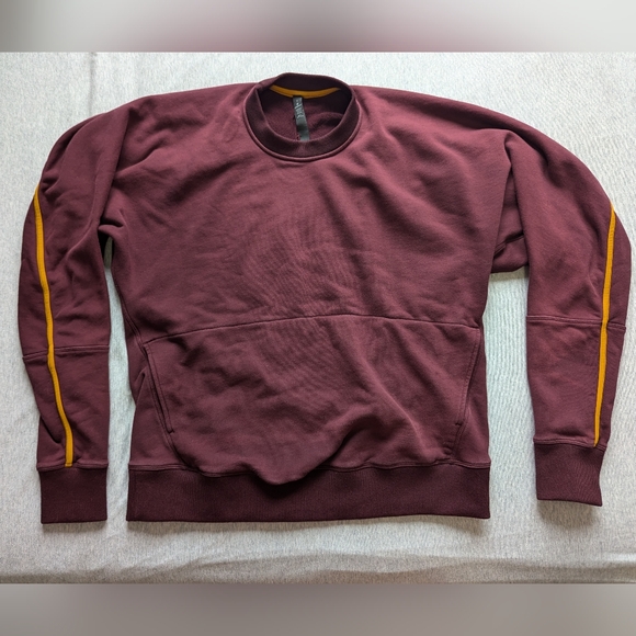 Lululemon Face Forward Sweatshirt *lululemon x Roksanda in Garnet / Fools Gold - Picture 8 of 16